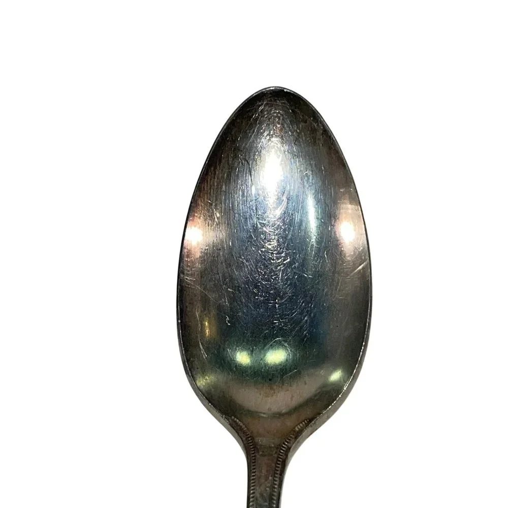 Vintage 1921 Grosvenor Oneida Community Spoons Used Set of 12